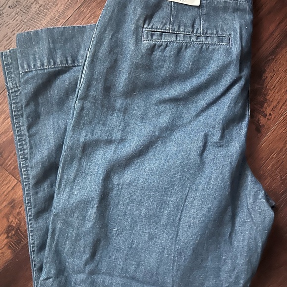 Talbots New England Chino- chambray/denim. 10P - Picture 2 of 8